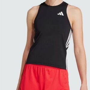 Adidas Women's Black and White Tank Top size L NWT